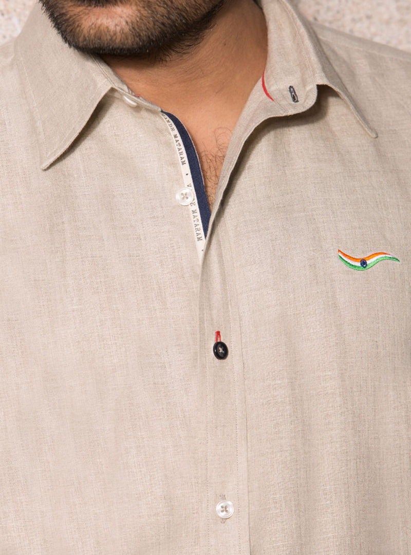 TRICOLOUR-Men Shirt-KAVERi