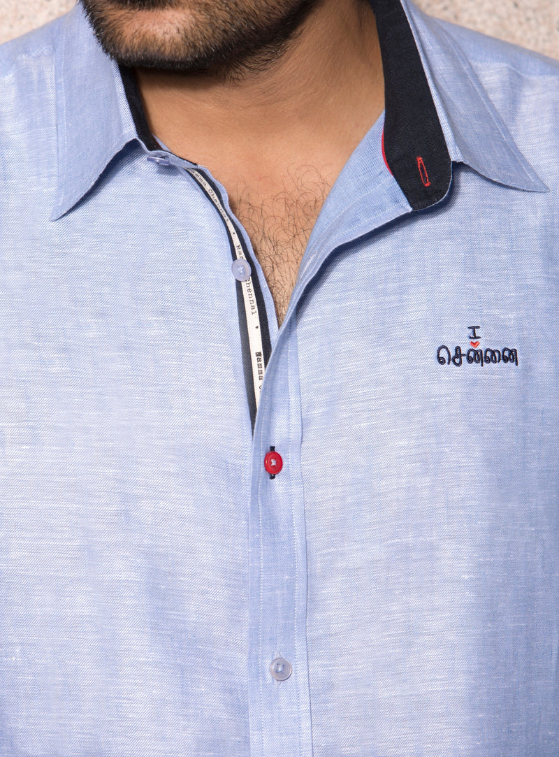 NAMMA CHENNAI-Men Shirt-KAVERi